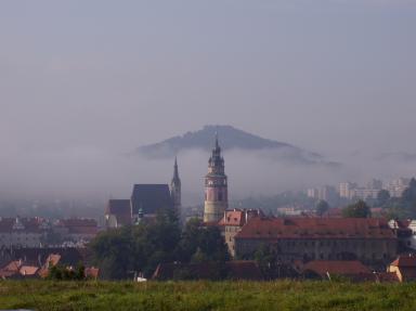 pohled na město z Pohody