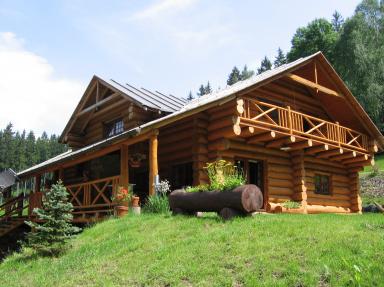 Pohled na penzion