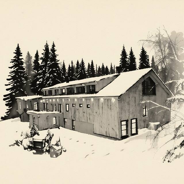 Ilustrační kresba: Montanie Resort
