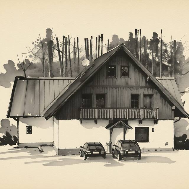 Ilustrační kresba: Apartment Nedrik