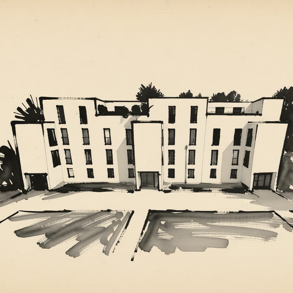 Ilustrační kresba: Alfa Panorama Brno