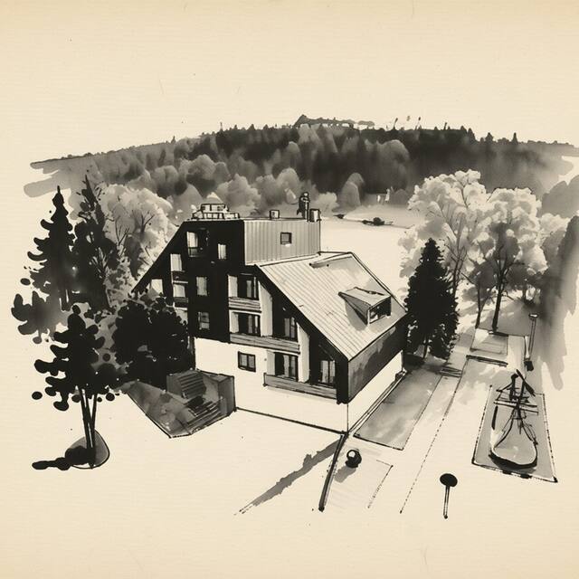 Ilustrační kresba: Star Hotels Benecko