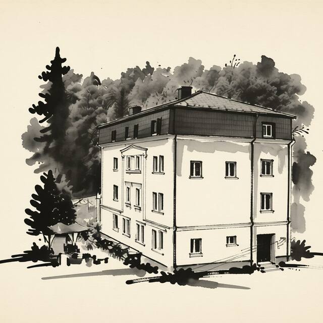 Ilustrační kresba: Honour and Grace Hotel