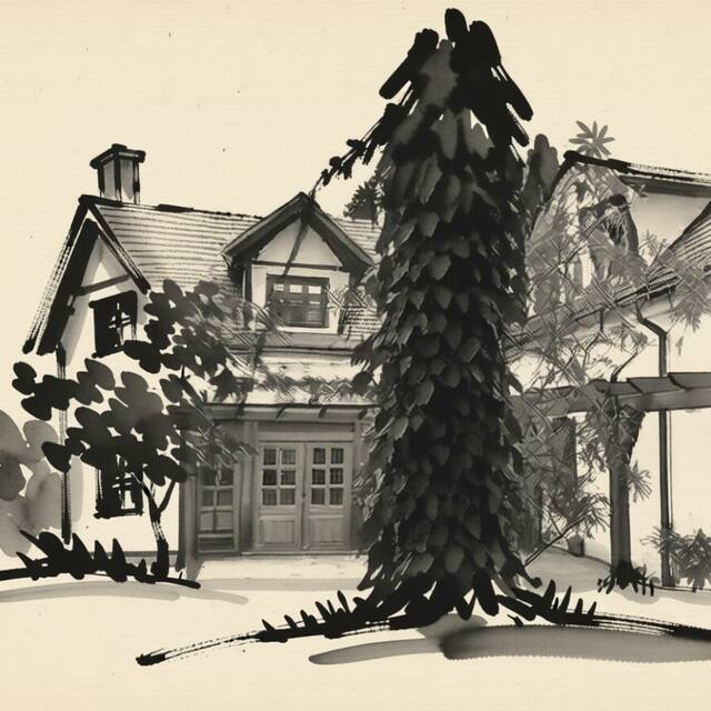 Ilustrační kresba: Babiččina Zahrada Penzion & Restaurant