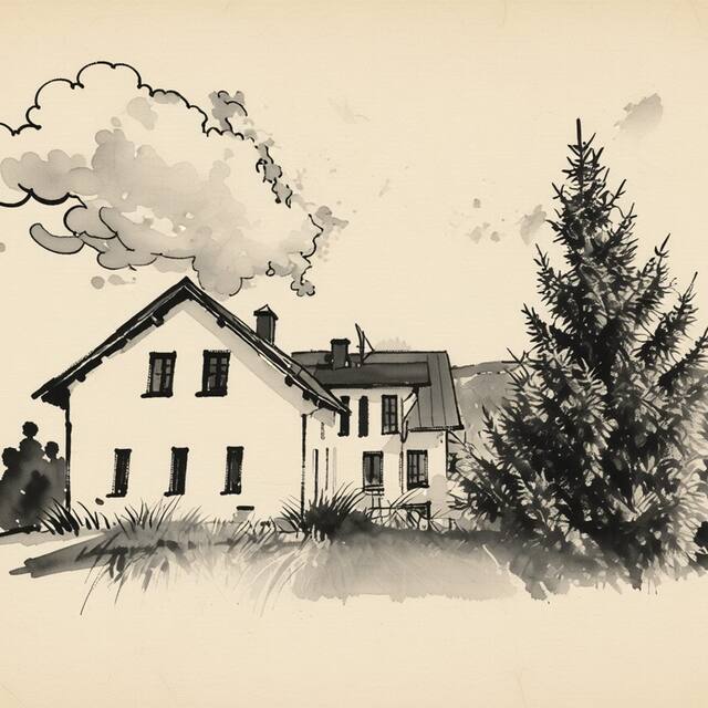 Ilustrační kresba: Modrý Pension