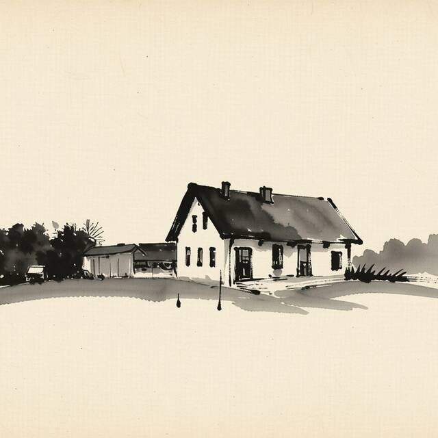 Ilustrační kresba: Penzion Recall