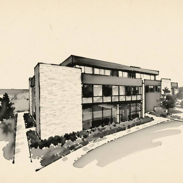 Ilustrační kresba: Pierre Hotel & Restaurant