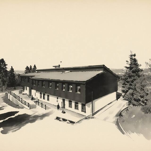 Ilustrační kresba: Penzion Panorama