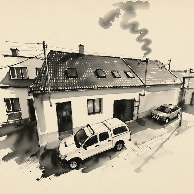Ilustrační kresba: Dum Slunicko