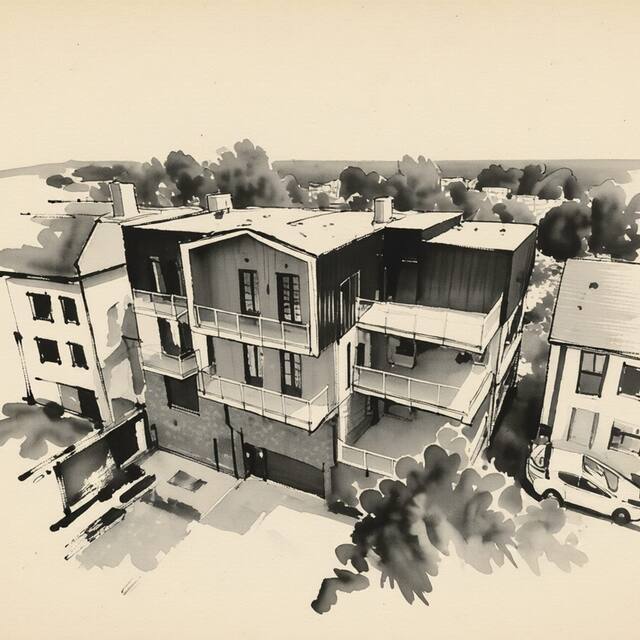 Ilustrační kresba: Wellness Hotel Grand