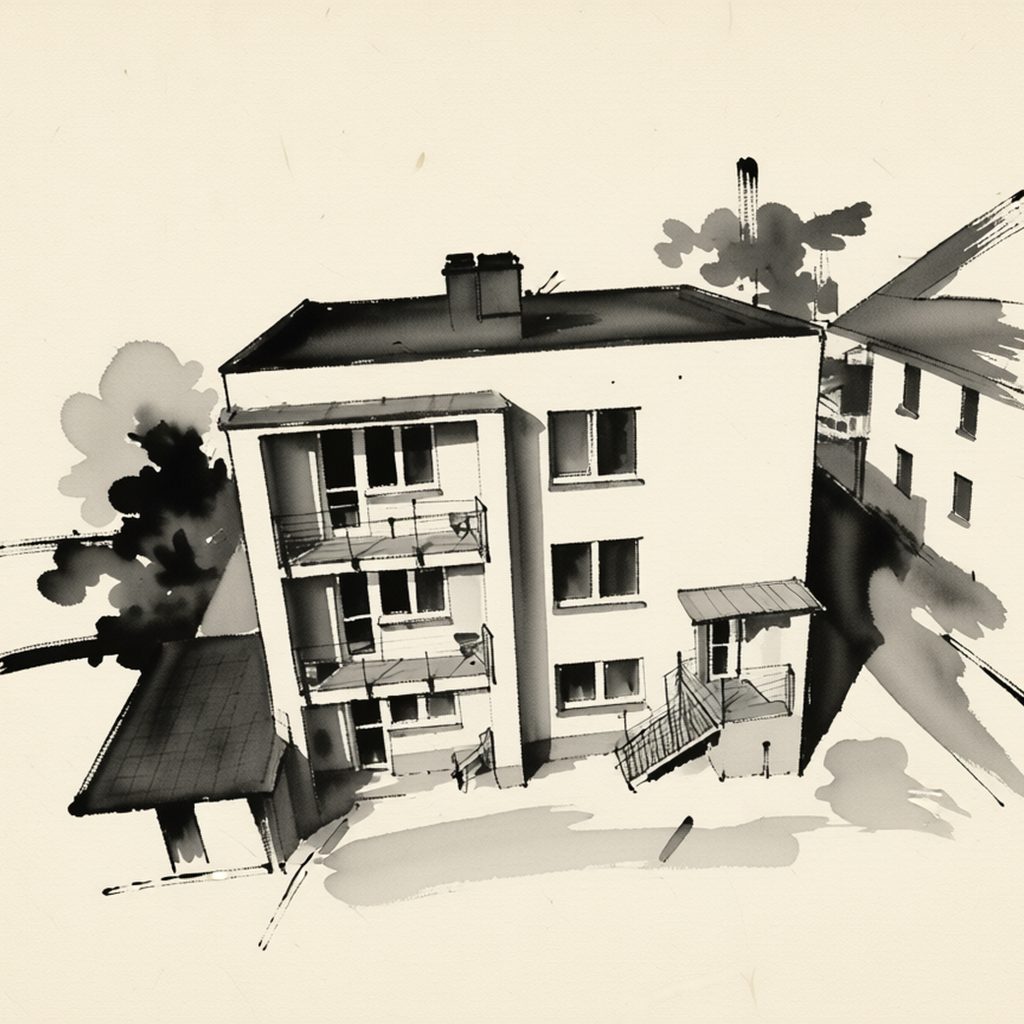 Ilustrační kresba: Vila Alice
