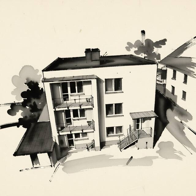 Ilustrační kresba: Vila Alice