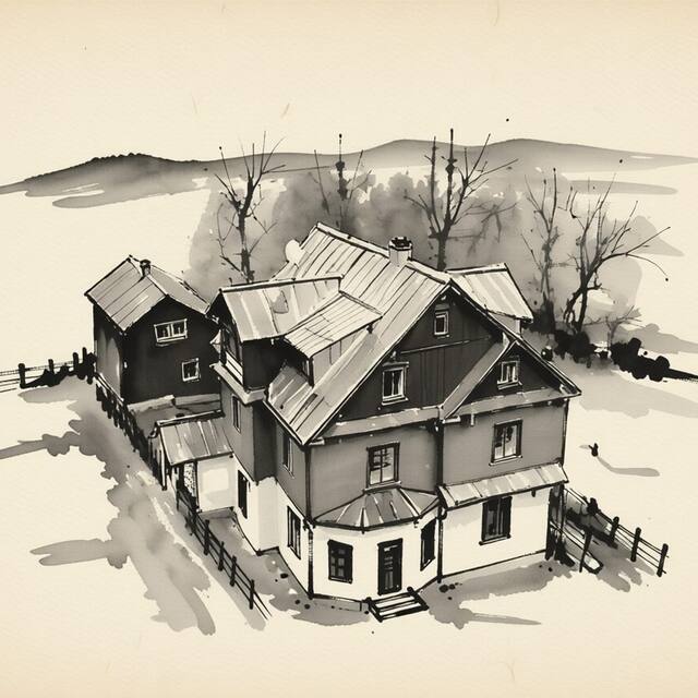 Ilustrační kresba: Penzion Habr