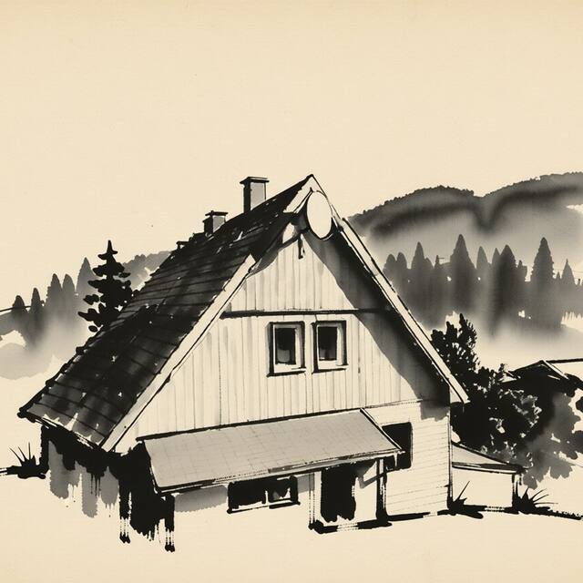 Ilustrační kresba: Apartmány Pod Lanovkou