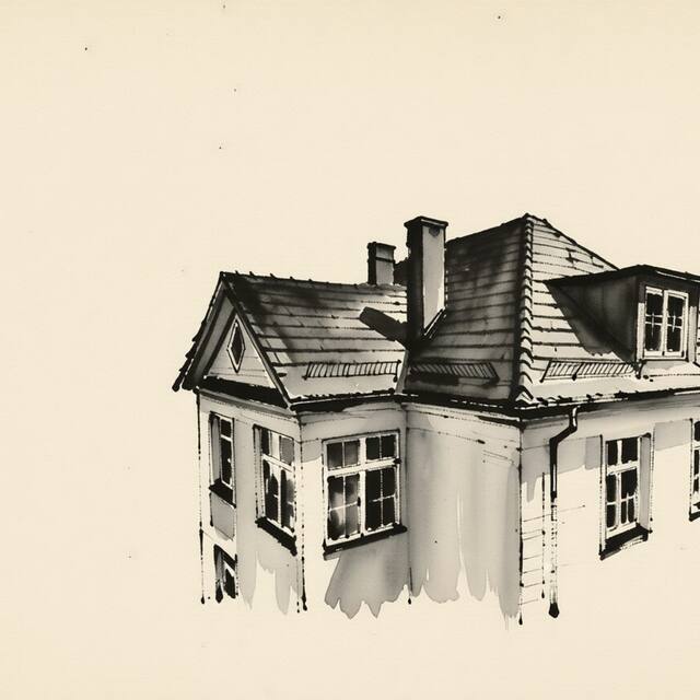 Ilustrační kresba: Apartmán Tři pokoje