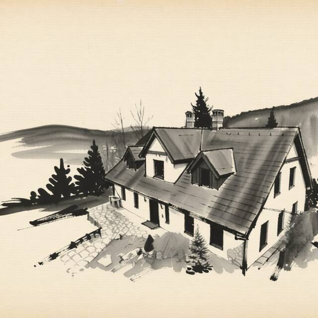 Ilustrační kresba: Gutská Krčma
