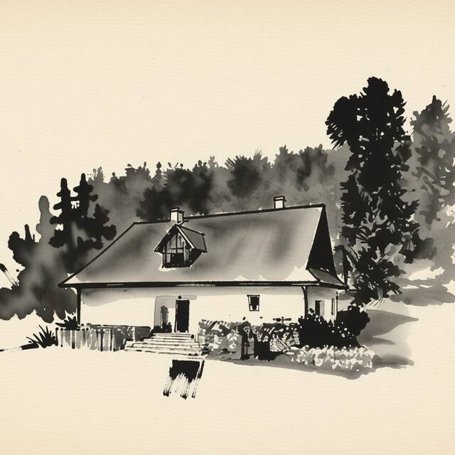 Ilustrační kresba: Pension Jízdárna