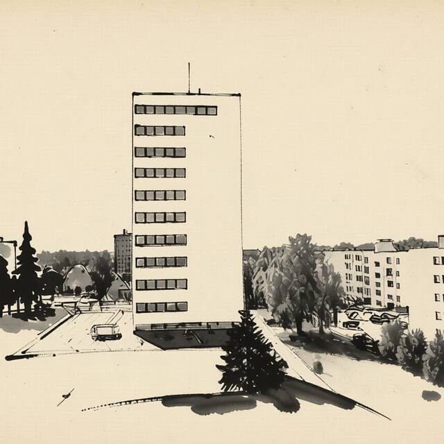 Ilustrační kresba: Hotel reSTART Superior