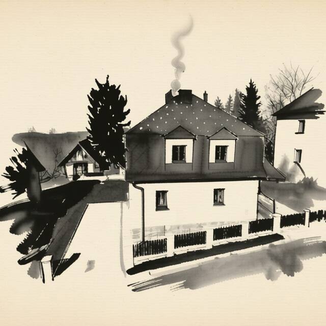 Ilustrační kresba: Pension H. Blatná