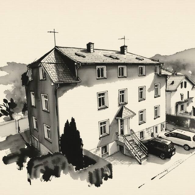 Ilustrační kresba: Záboj restaurant