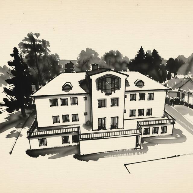 Ilustrační kresba: Spa Resort Libverda - Hotel Lesní Zátiší