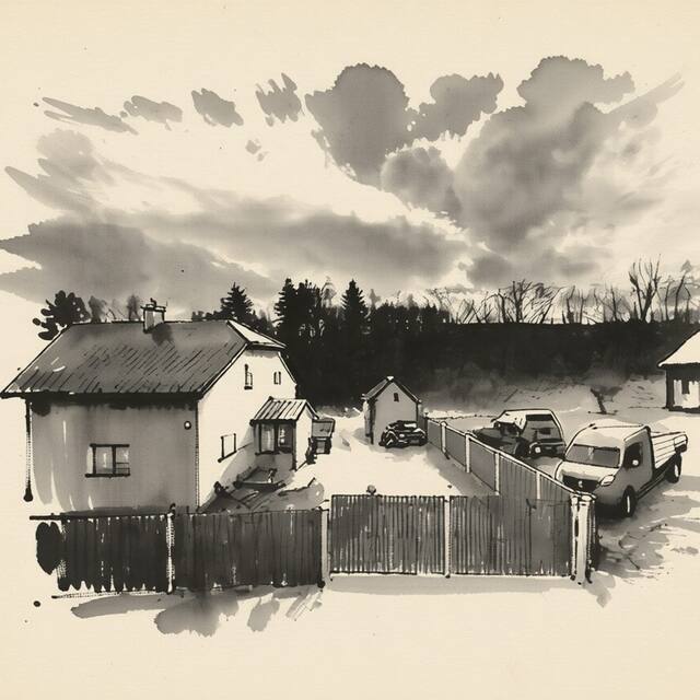 Ilustrační kresba: Hájenka