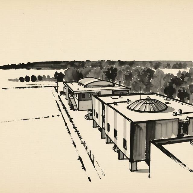 Ilustrační kresba: Beachwell - penzion
