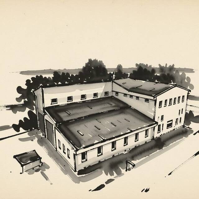 Ilustrační kresba: Penzion U Milana