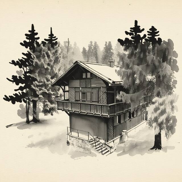 Ilustrační kresba: Areál Svatošky dětský ráj