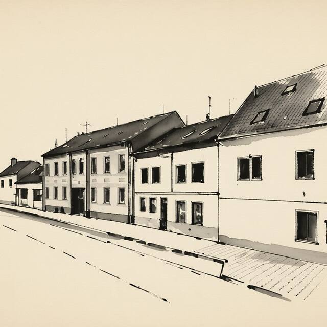 Ilustrační kresba: Penzion Foto Art