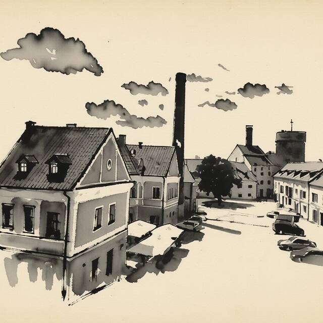 Ilustrační kresba: LH Hotel Dvořák **** Tábor