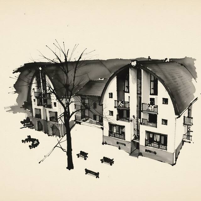 Ilustrační kresba: Landal Marina Lipno