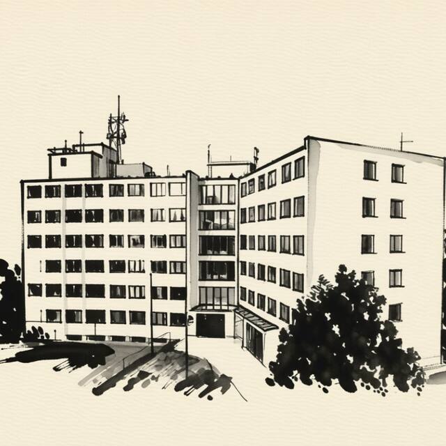 Ilustrační kresba: Best Hotel Garni