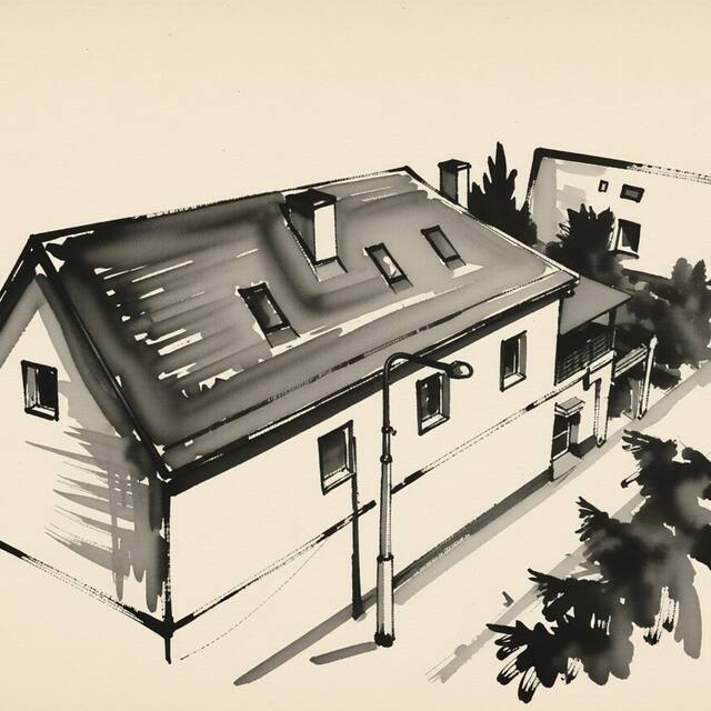 Ilustrační kresba: Penzion Locanda