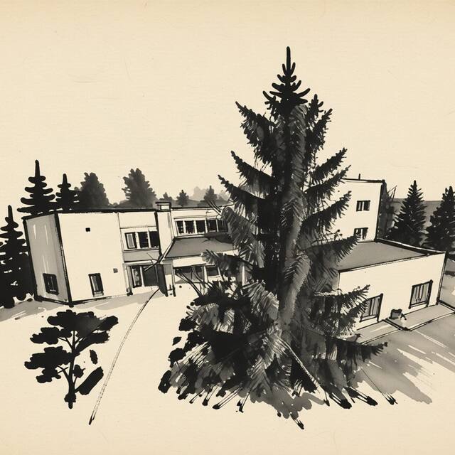 Ilustrační kresba: Hotel Kraskov Active Resort