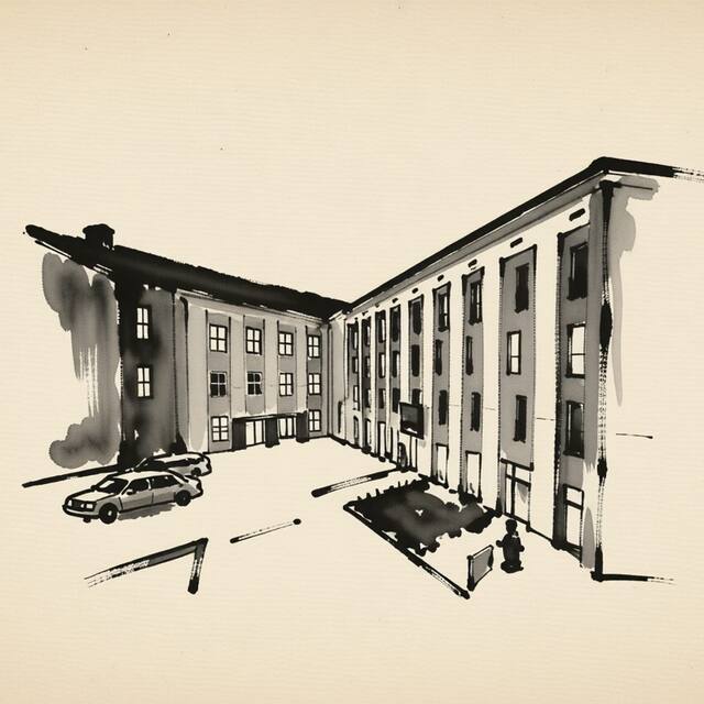 Ilustrační kresba: EA Business Hotel Jihlava