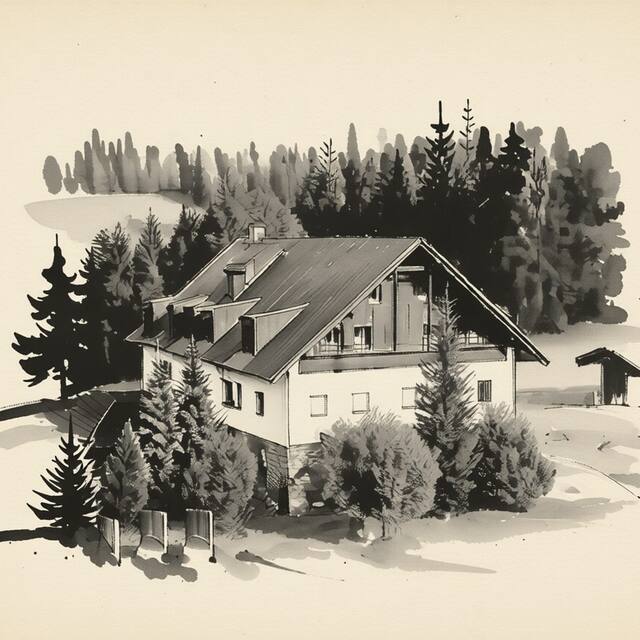 Ilustrační kresba: Hotel Annín ****