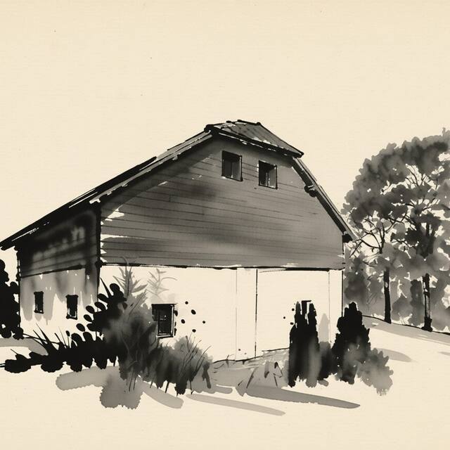 Ilustrační kresba: Ludvikov Horses &amp; Holiday - Penzion