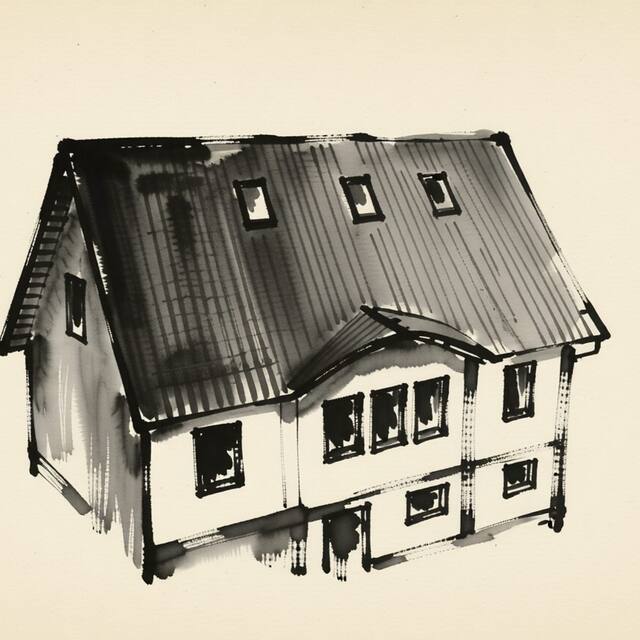 Ilustrační kresba: Hotel Galerie