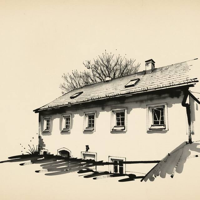 Ilustrační kresba: Penzion Aurelius - Mikulenkovi