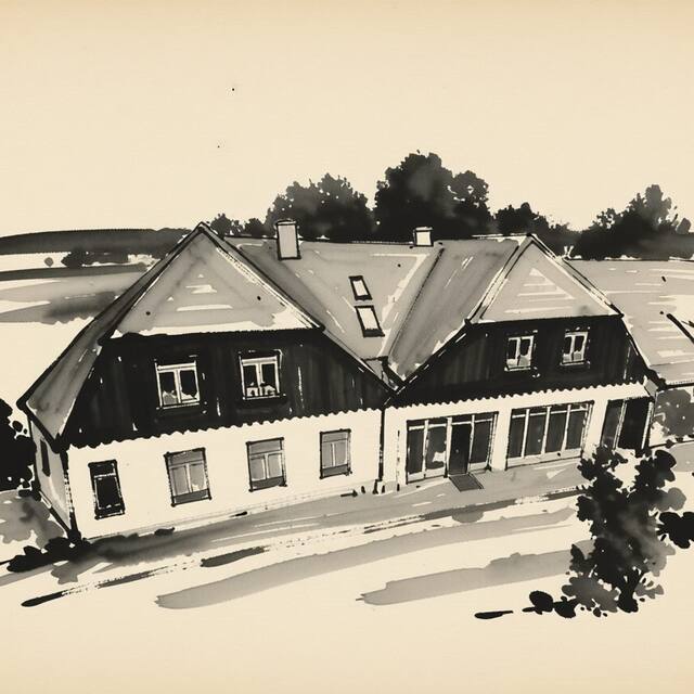 Ilustrační kresba: U Anny Šmejdířky