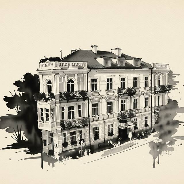 Ilustrační kresba: LD Palace s.r.o. - Palace II.