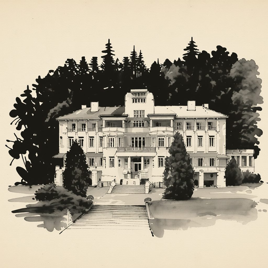 Ilustrační kresba: Hotel Dům Bedřicha Smetany****