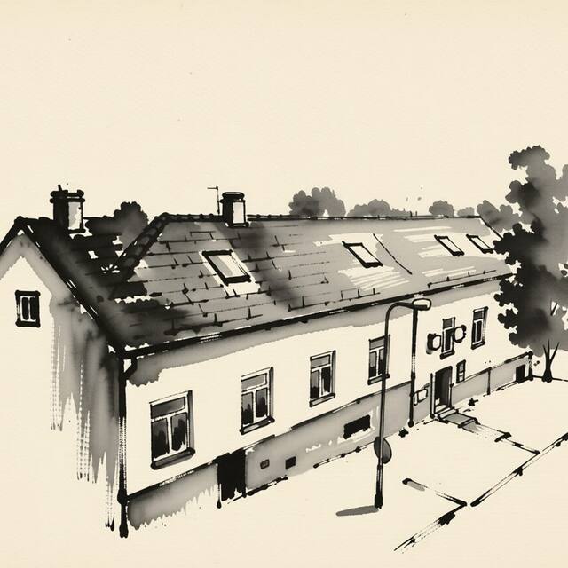Ilustrační kresba: Restaurant Švejk a Pension Brno