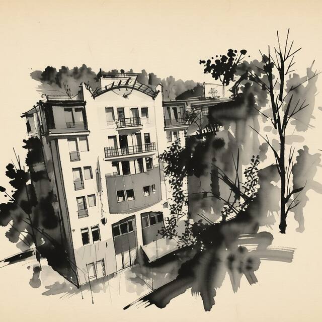 Ilustrační kresba: Ensana Butterfly