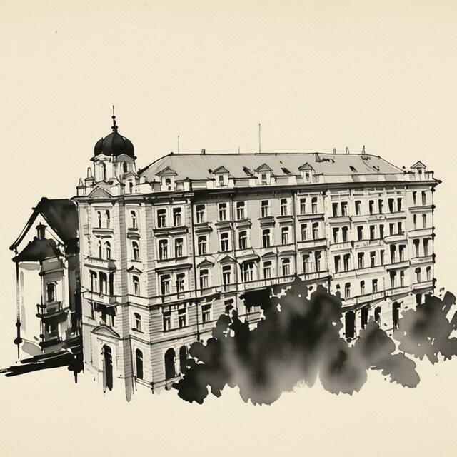 Ilustrační kresba: Hotel OPERA, s.r.o.