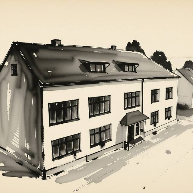 Ilustrační kresba: bike-Hotel Měděnec