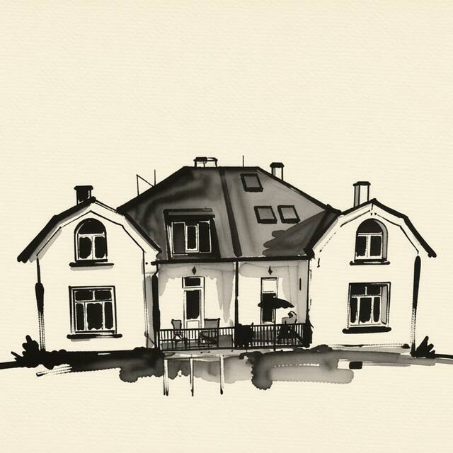 Ilustrační kresba: Vila Josefína