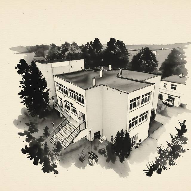 Ilustrační kresba: Hotel LTC Praha