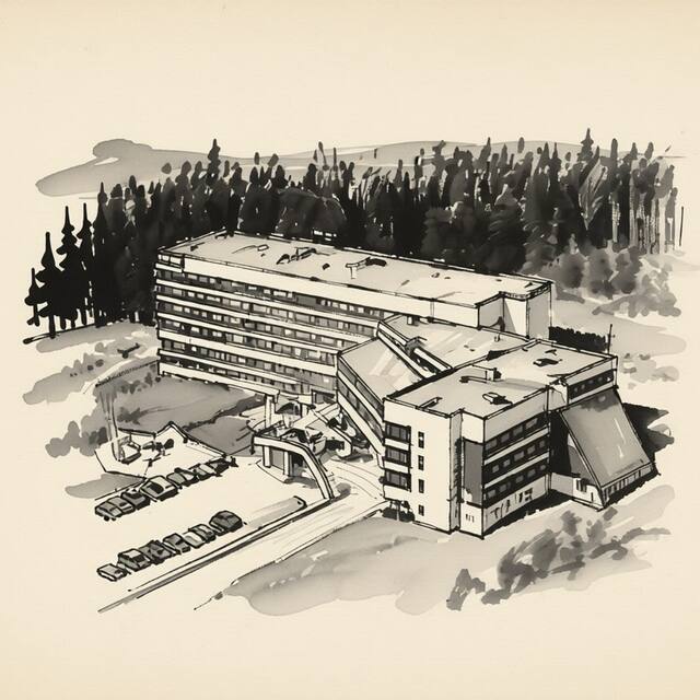 Ilustrační kresba: Harmony Hotel